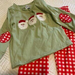 Baby Girl Christmas-2 piece outfit-Long sleeves/pants Size 6-12 months Boutique